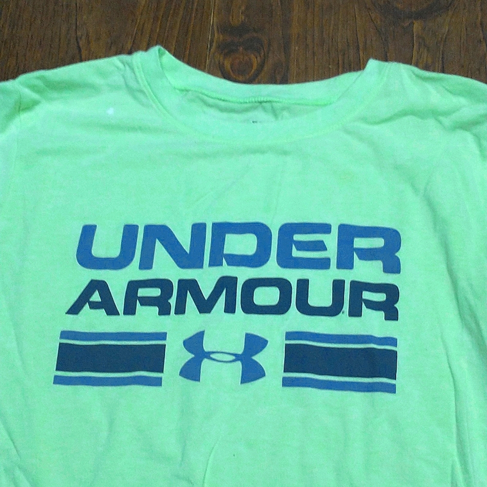 Boys long sleeve t-shirt. Listed as "yellow" actually a bright neon yellow